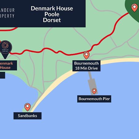 Denmark House By Grandeur Property Βίλα Poole Εξωτερικό φωτογραφία